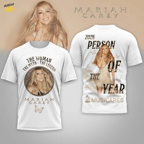 Official Mariah Carey 2026 Person Of The Years 3D Shirt MM