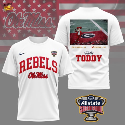 Ole Miss Rebels | Premium NCAA CFB Quarterfinal Game Winners 3D Shirt NY