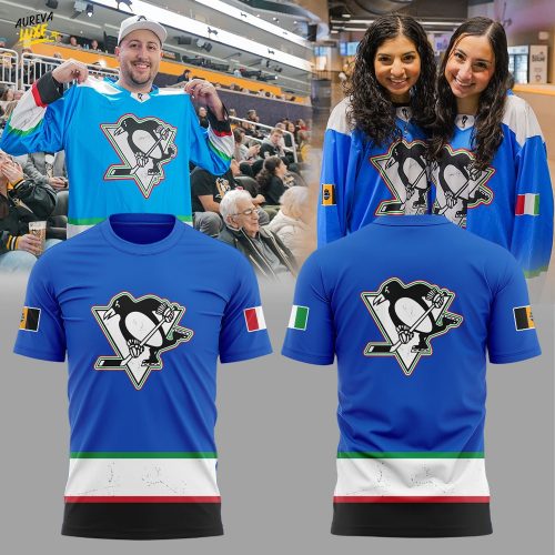 P Penguins Italyinz Heritage 2026 Combo Shirt