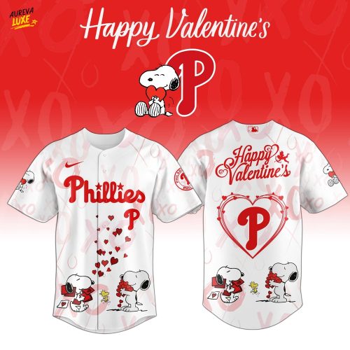 PHI Phillies Special Valentine 2026 Limited Edition Jersey