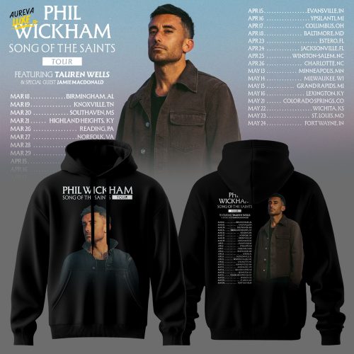 Phil Wickham – Song of the Saints Tour 2026 Hoodie