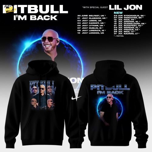 🎸🎤 Pitbull – I’m Back! Tour 2026 Limited Edition