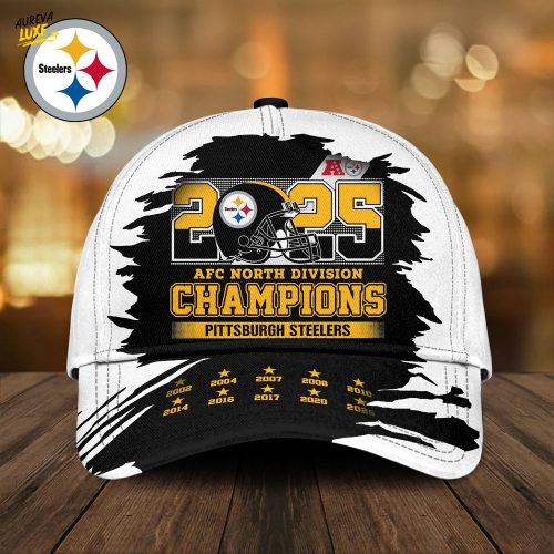 Pittsburgh Steelers | Premium NFL AFC North Champions Classic Cap
