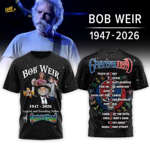 Premium Bobby Weir 3D Shirt MM
