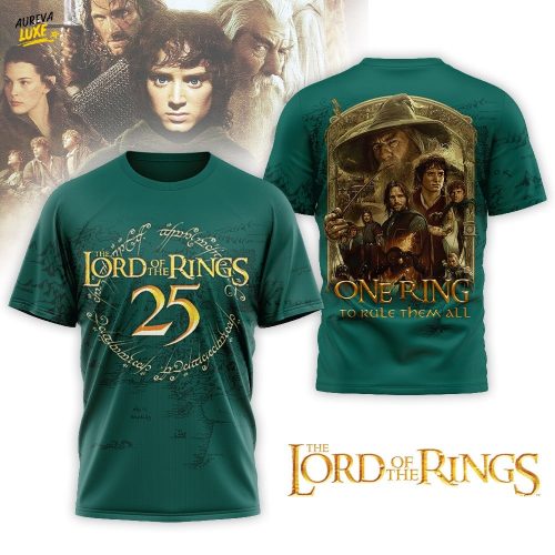 Premium LOTR 25th Anniversary 3D Shirt MM