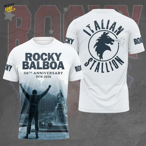 Rocky 50th Anniversary 3D Apparel