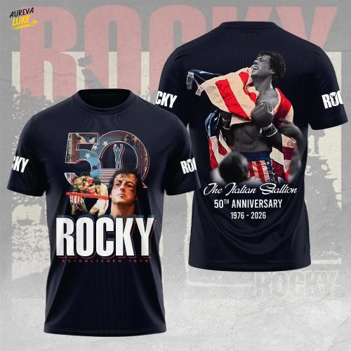 Rocky Balboa 50th Anniversary 3D Apparel