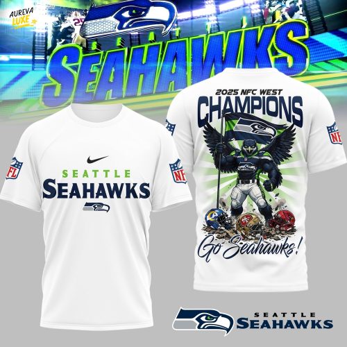 Seattle Seahawks | Premium NFL NFC West Champions Super Bowl 3D Shirt TD