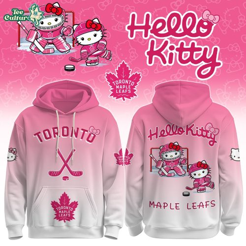 TOR Maple Leafs Special Hello Kitty Limited Edition Hoodie
