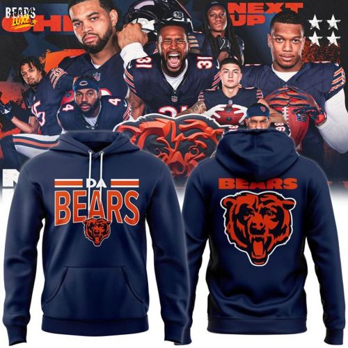 Unisex Chicago Bears Navy Da Bears Hoodie-Navy (Updated Version)