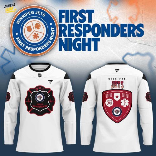 W Jets First Responders Night 2026 Hockey Jersey