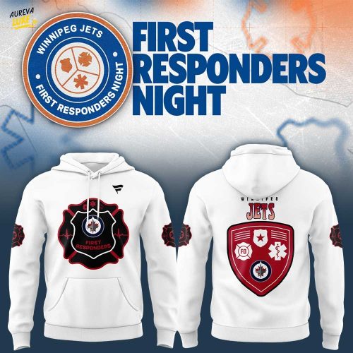 W Jets First Responders Night 2026 Hoodie