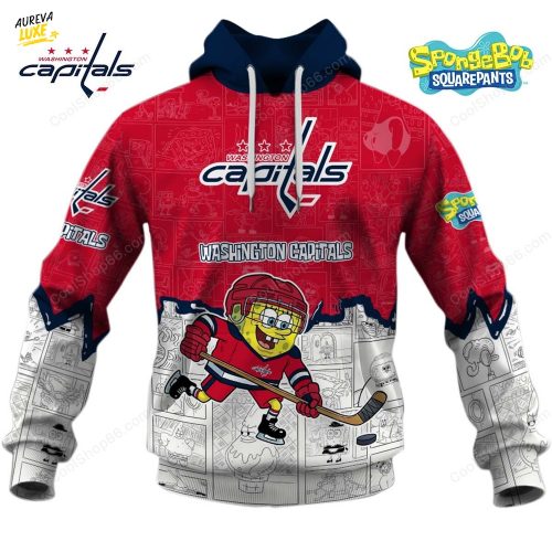 Washington Capitals SpongeBob Hoodie