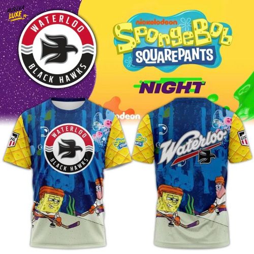 Waterloo Black Hawks 2025 New T-shirt