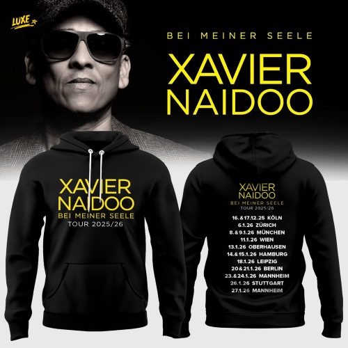 Xavier Naidoo “Bei Meiner Seele” Tour 2025–2026 Hoodie